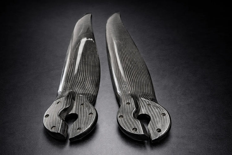 Hélice de fibra de carbono E-props para sistemas de propulsão elétrica Miglia