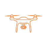 Aplicação em drones